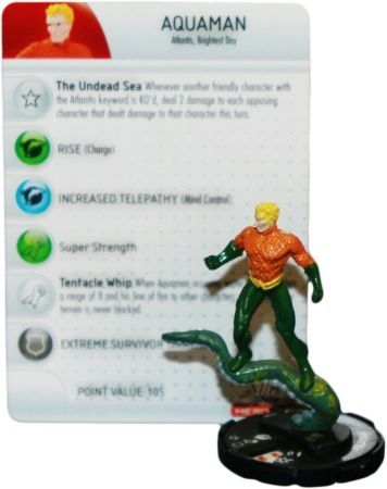 Heroclix Brightest Day set Martian Manhunter #001 Action Pack figure w/card! 