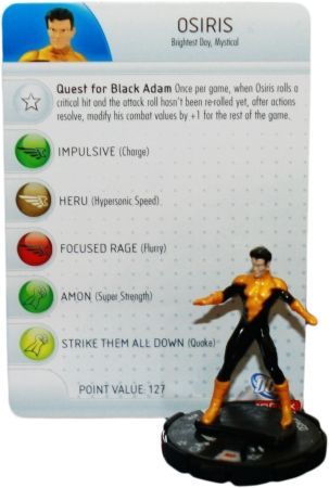 Osiris 007 Brightest Day DC Heroclix DC Brightest Day Singles Osiris 007 Brightest Day DC Heroclix DC Brightest Day Singles