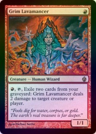 Grim Lavamancer Foil Premium Deck Series Fire Lightning Singles Grim Lavamancer Foil Premium Deck Series Fire Lightning Singles