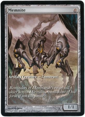 Memnite - Full Art - Magic: The Gathering Promo Cards 