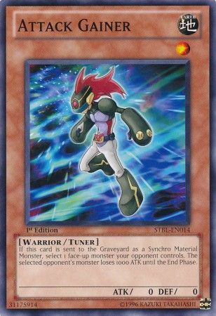 Attack Gainer STBL EN014 Common 1st Edition Attack Gainer STBL EN014 Common 1st Edition