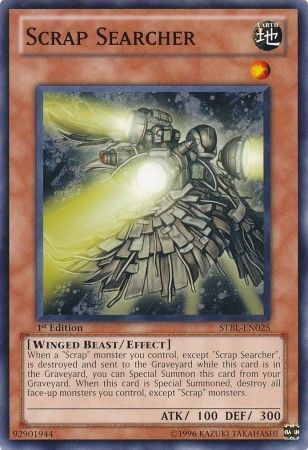Scrap Searcher STBL EN025 Common 1st Edition Scrap Searcher STBL EN025 Common 1st Edition