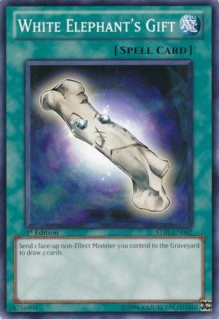 White Elephant s Gift STBL EN062 Common 1st Edition Starstrike Blast 1st Edition Singles White Elephant s Gift STBL EN062 Common 1st Edition Starstrike Blast 1st Edition Singles