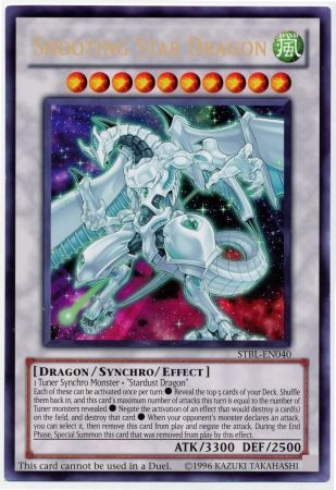 Shooting Star Dragon STBL EN040 Oversized Promo Starstrike Blast STBL Shooting Star Dragon STBL EN040 Oversized Promo Starstrike Blast STBL