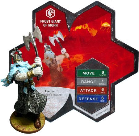 Frost Giant of Morh Moltenclaw s Invasion Heroscape D D Assortment 3 Moltenclaw s Invasion Frost Giant of Morh Moltenclaw s Invasion Heroscape D D Assortment 3 Moltenclaw s Invasion