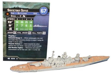 18 Sovyetskiy Soyuz War at Sea V Fleet Command Singles Rare Axis Allies War at Sea Fleet Command 18 Sovyetskiy Soyuz War at Sea V Fleet Command Singles Rare Axis Allies War at Sea Fleet Command