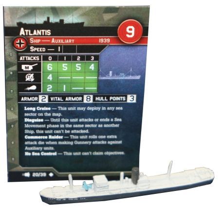 20 Atlantis War at Sea V Fleet Command Singles Uncommon Axis Allies War at Sea Fleet Command 20 Atlantis War at Sea V Fleet Command Singles Uncommon Axis Allies War at Sea Fleet Command