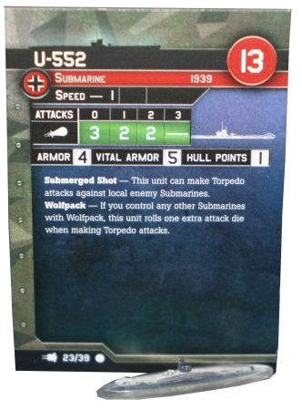 23 U 552 War at Sea V Fleet Command Singles Common Axis Allies War at Sea Fleet Command 23 U 552 War at Sea V Fleet Command Singles Common Axis Allies War at Sea Fleet Command