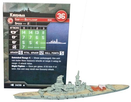 Fleet Command B-239 BUFFALO #19 War at Sea V miniature Axis Allies Naval Battles