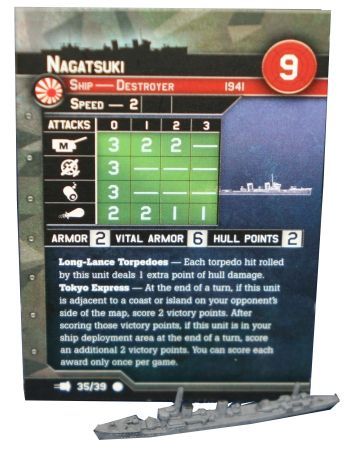 35 Nagatsuki War at Sea V Fleet Command Singles Common Axis Allies War at Sea Fleet Command 35 Nagatsuki War at Sea V Fleet Command Singles Common Axis Allies War at Sea Fleet Command