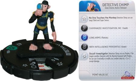 Detective Chimp 024 DC 75th Anniversary DC Heroclix Detective Chimp 024 DC 75th Anniversary DC Heroclix