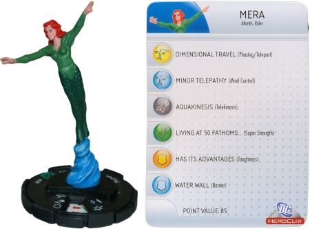 Mera 028 DC 75th Anniversary DC Heroclix DC 75th Anniversary Mera 028 DC 75th Anniversary DC Heroclix DC 75th Anniversary