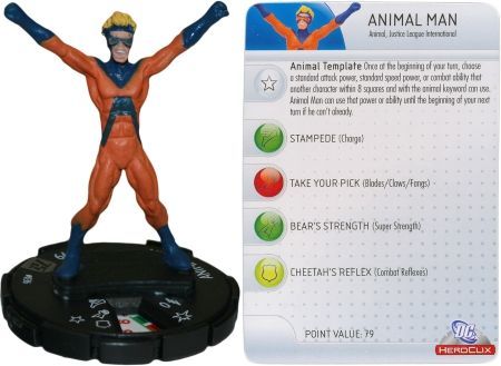 Animal Man 036 DC 75th Anniversary DC Heroclix DC 75th Anniversary Animal Man 036 DC 75th Anniversary DC Heroclix DC 75th Anniversary
