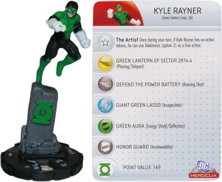 Kyle Rayner 038 DC 75th Anniversary DC Heroclix DC 75th Anniversary Kyle Rayner 038 DC 75th Anniversary DC Heroclix DC 75th Anniversary