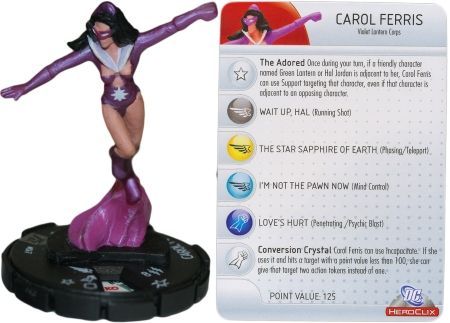 Carol Ferris 047 DC 75th Anniversary DC Heroclix DC 75th Anniversary Carol Ferris 047 DC 75th Anniversary DC Heroclix DC 75th Anniversary
