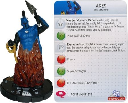 Ares 058 DC 75th Anniversary DC Heroclix DC 75th Anniversary Ares 058 DC 75th Anniversary DC Heroclix DC 75th Anniversary