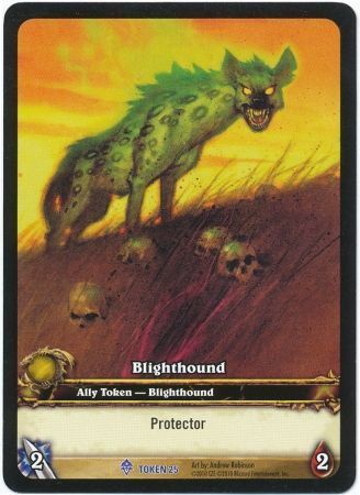 Blighthound Extended Art Token 25 Blighthound Extended Art Token 25