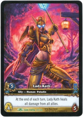 Lady Kath Extended Art EA Dark Portal 175 319 World of Warcraft Promo Singles Lady Kath Extended Art EA Dark Portal 175 319 World of Warcraft Promo Singles
