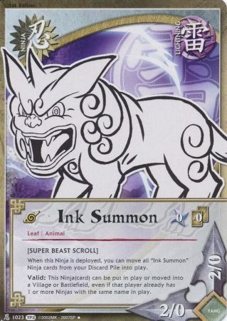 Ink Summon Super Beast Scroll 1023 Uncommon Naruto Tournament Chibi Pack 2 Ink Summon Super Beast Scroll 1023 Uncommon Naruto Tournament Chibi Pack 2