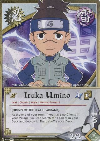 Iruka Umino (Leaf Headband) at NARUTO X BORUTO Ultimate Ninja