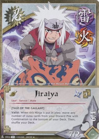 Jiraiya Tale of the Gallant 1024 Uncommon Jiraiya Tale of the Gallant 1024 Uncommon
