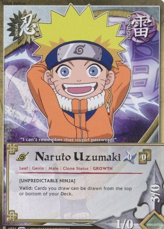 Naruto Uzumaki Unpredictable Ninja 1021 Common Naruto Uzumaki Unpredictable Ninja 1021 Common