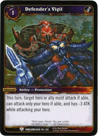 Defender s Vigil 115 270 Common WoW Worldbreaker Defender s Vigil 115 270 Common WoW Worldbreaker