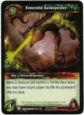 Emerald Acidspewer 203 270 Common Emerald Acidspewer 203 270 Common