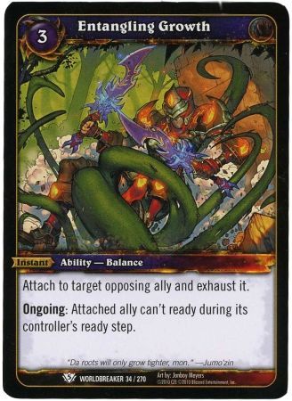 Entangling Growth 34 270 Common Entangling Growth 34 270 Common