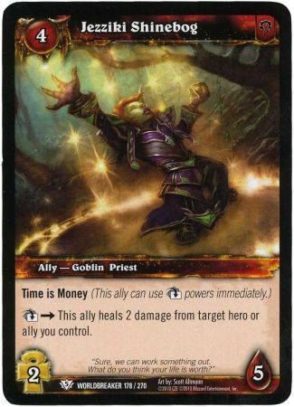 Jezziki Shinebog 178 270 Common WoW Worldbreaker Jezziki Shinebog 178 270 Common WoW Worldbreaker