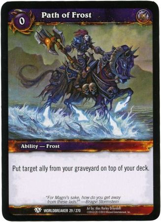 Path of Frost 29 270 Common WoW Worldbreaker Path of Frost 29 270 Common WoW Worldbreaker
