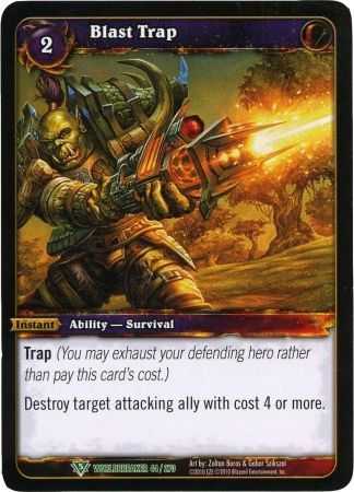 Blast Trap 44 270 Uncommon WoW Worldbreaker Blast Trap 44 270 Uncommon WoW Worldbreaker