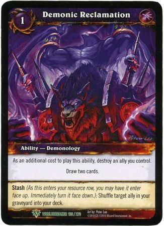 Demonic Reclamation 103 270 Uncommon WoW Worldbreaker Demonic Reclamation 103 270 Uncommon WoW Worldbreaker