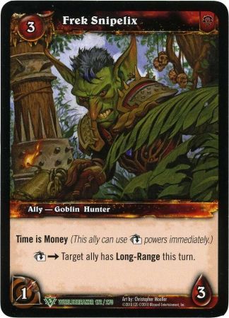 Frek Snipelix 172 270 Uncommon WoW Worldbreaker Frek Snipelix 172 270 Uncommon WoW Worldbreaker