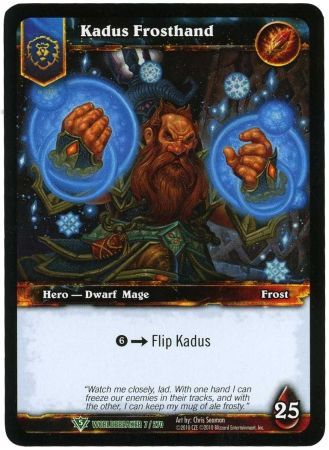 Kadus Frosthand 7 270 Uncommon WoW Worldbreaker Kadus Frosthand 7 270 Uncommon WoW Worldbreaker
