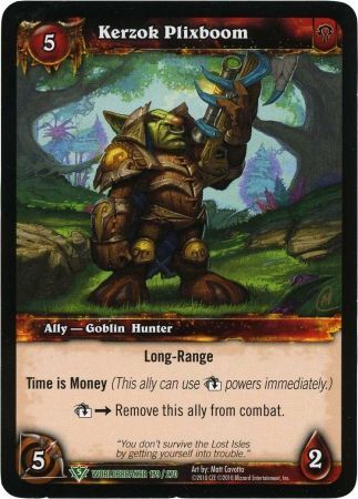 Kerzok Plixboom 179 270 Uncommon WoW Worldbreaker Kerzok Plixboom 179 270 Uncommon WoW Worldbreaker