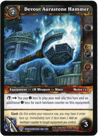 Devout Aurastone Hammer 239 270 Rare WoW Worldbreaker Devout Aurastone Hammer 239 270 Rare WoW Worldbreaker