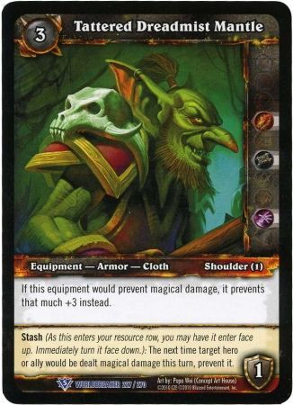 Tattered Dreadmist Mantle 227 270 Rare WoW Worldbreaker Tattered Dreadmist Mantle 227 270 Rare WoW Worldbreaker