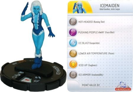 Ice Maiden LE 105 DC 75th Anniversary DC Heroclix Ice Maiden LE 105 DC 75th Anniversary DC Heroclix