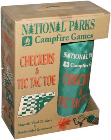 National Parks Campfire Games Checkers Tic Tac Toe USAopoly Board Games A Z National Parks Campfire Games Checkers Tic Tac Toe USAopoly Board Games A Z