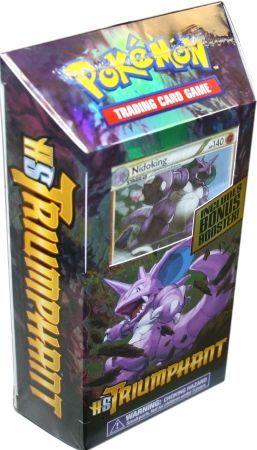 Pokemon HS Triumphant Nidoking outlet SEALED Deck