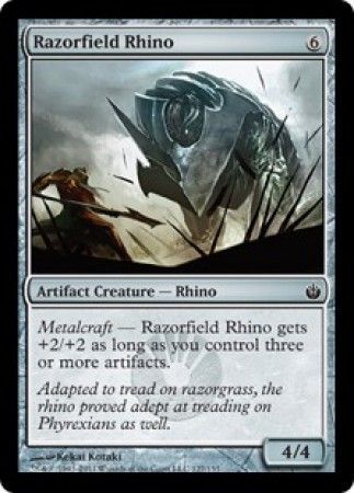 Razorfield Rhino Mirrodin Besieged Singles Razorfield Rhino Mirrodin Besieged Singles