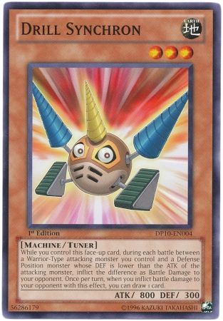 Drill Synchron DP10 EN004 Common 1st Edition Duelist Pack Yusei 3 DP10 1st Edition Singles Drill Synchron DP10 EN004 Common 1st Edition Duelist Pack Yusei 3 DP10 1st Edition Singles