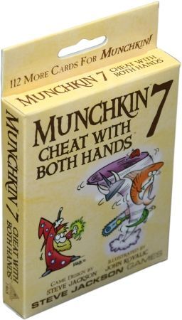 Munchkin 7 Cheat with Both Hands expansion Steve Jackson Games Board Games A Z Munchkin 7 Cheat with Both Hands expansion Steve Jackson Games Board Games A Z