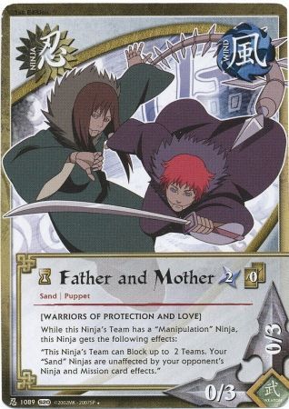 Father and Mother Warriors of Protection and Love 1089 Uncommon Naruto Tales of the Gallant Sage Father and Mother Warriors of Protection and Love 1089 Uncommon Naruto Tales of the Gallant Sage