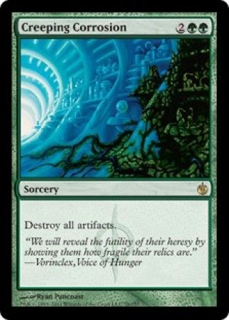 Creeping Corrosion Mirrodin Besieged Singles Creeping Corrosion Mirrodin Besieged Singles