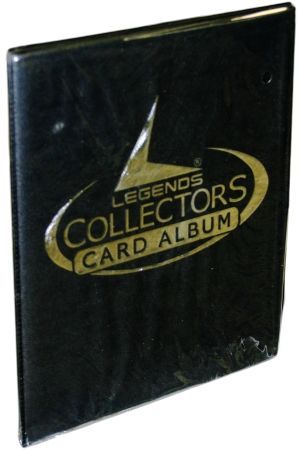 Legends Collectors Card Album 4 Pocket Portfolio Binder Black Binders Portfolios Legends Collectors Card Album 4 Pocket Portfolio Binder Black Binders Portfolios