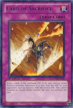 Card of Sacrifice DP10 EN029 Rare 1st Edition Card of Sacrifice DP10 EN029 Rare 1st Edition