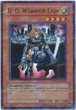 D D Warrior Lady HL06 EN003 Ultra Parallel Rare Yu Gi Oh Promo Cards D D Warrior Lady HL06 EN003 Ultra Parallel Rare Yu Gi Oh Promo Cards