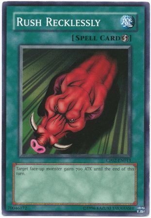 Rush Recklessly CP02 EN013 Common Champion Pack Game 2 CP02 Rush Recklessly CP02 EN013 Common Champion Pack Game 2 CP02